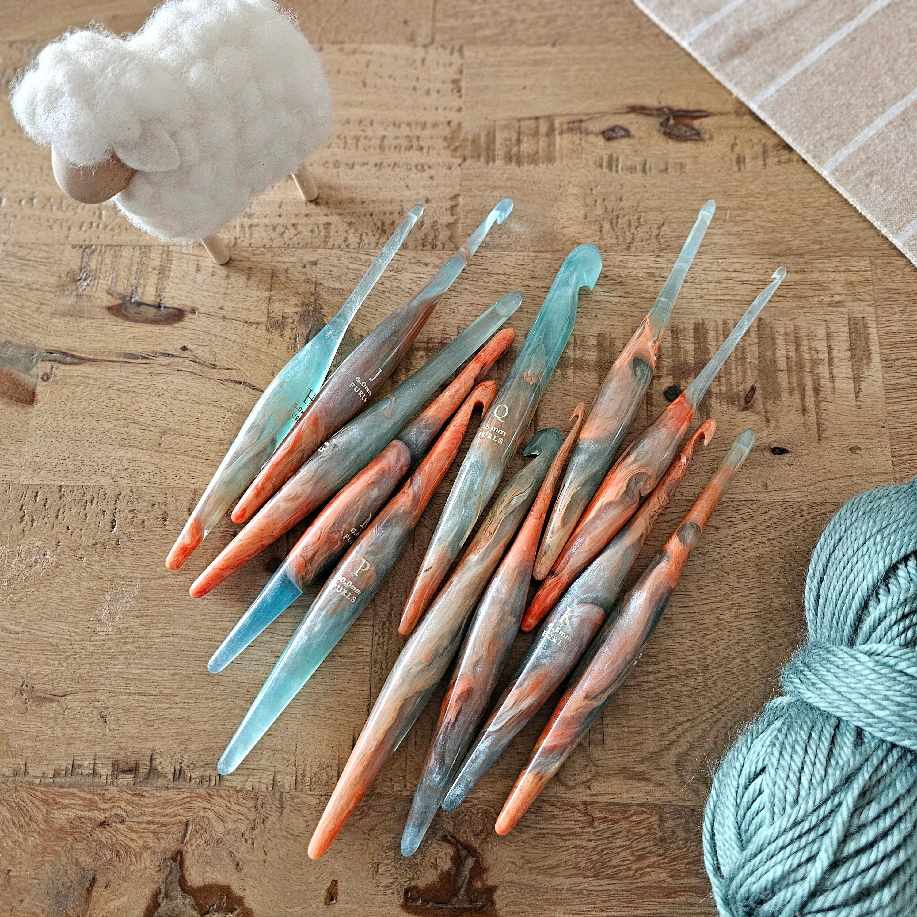 Andromeda Streamline Galaxy Crochet Hooks Galaxy Streamline FurlsCrochet