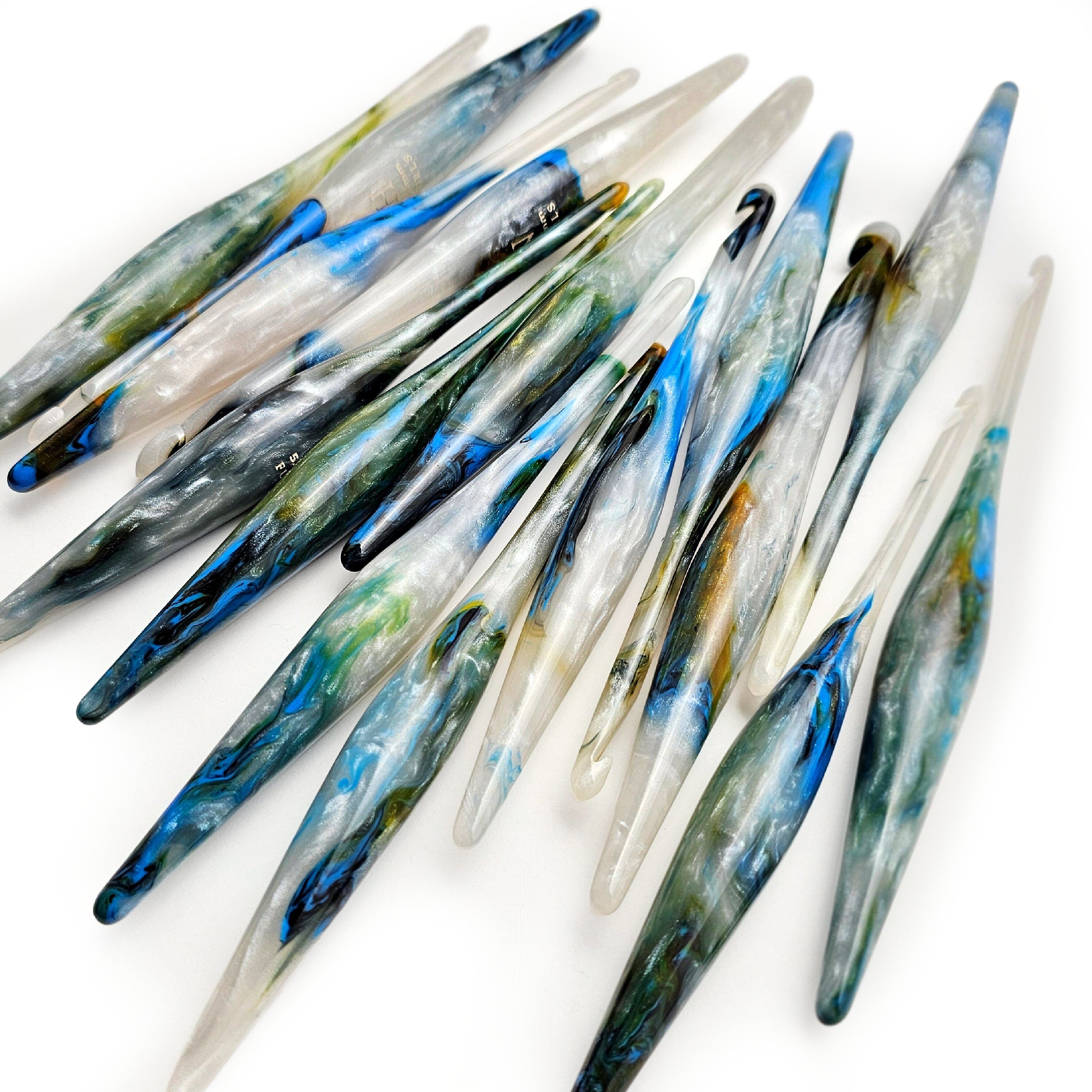 Fjord Streamline Resin Crochet Hooks FurlsCrochet