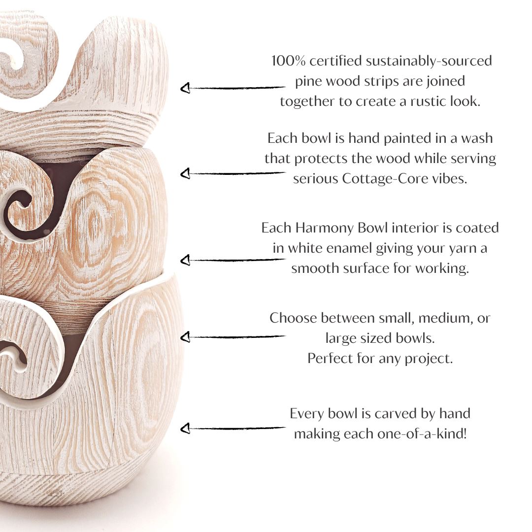 Limited Edition Small Harmony Yarn Bowl Yarn Bowl Furls