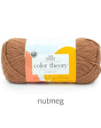 Lion Brand Yarn Color Theory Yarn FurlsCrochet Nutmeg