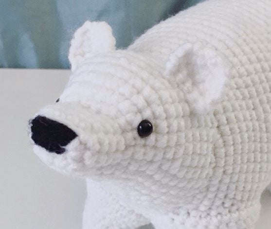 November Amigurumi CAL - Polar Bear Week Two