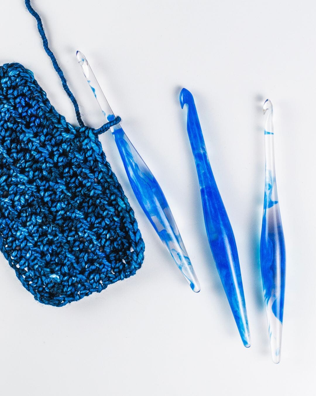 Cerulean Sea Streamline® Resin Crochet Hooks Streamline Resin FurlsCrochet 