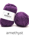 Wander Acrylic Yarn Yarn FurlsCrochet Amethyst 