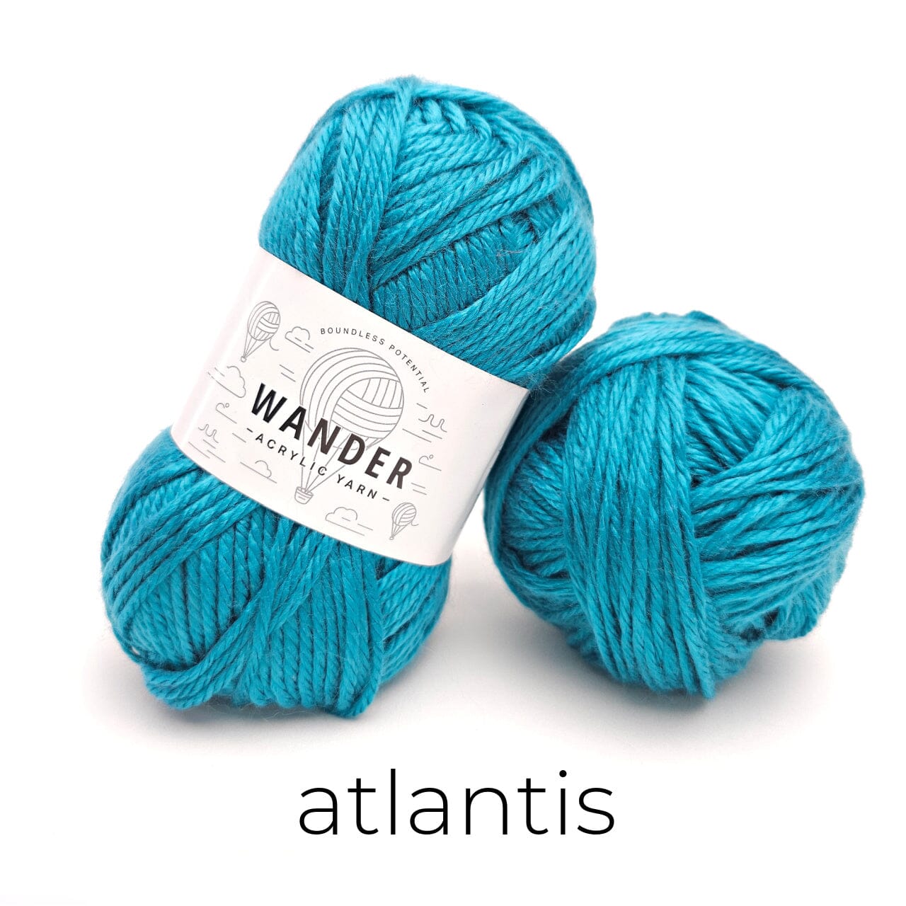 Wander Acrylic Yarn Yarn FurlsCrochet Atlantis 