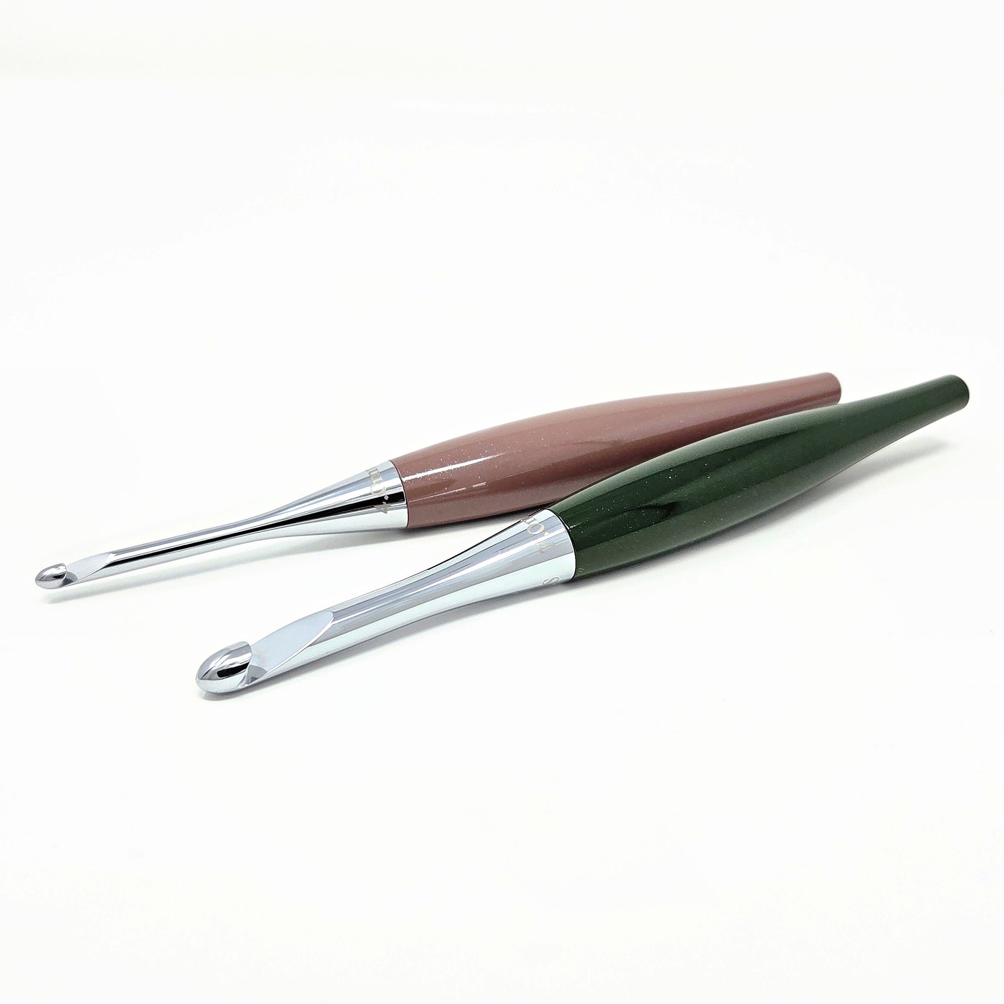 Odyssey® II Crochet Hook in Mocha Mousse Odyssey II FurlsCrochet 