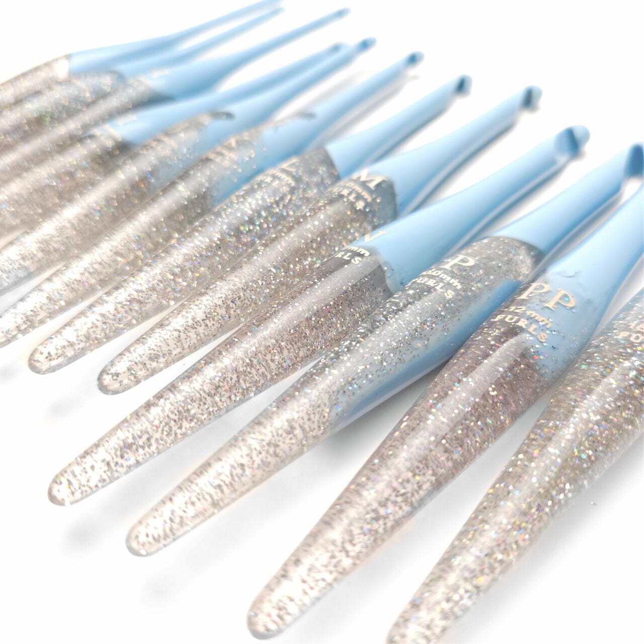 Wonderland Streamline Glitter Crochet Hooks Glitter Streamline FurlsCrochet 