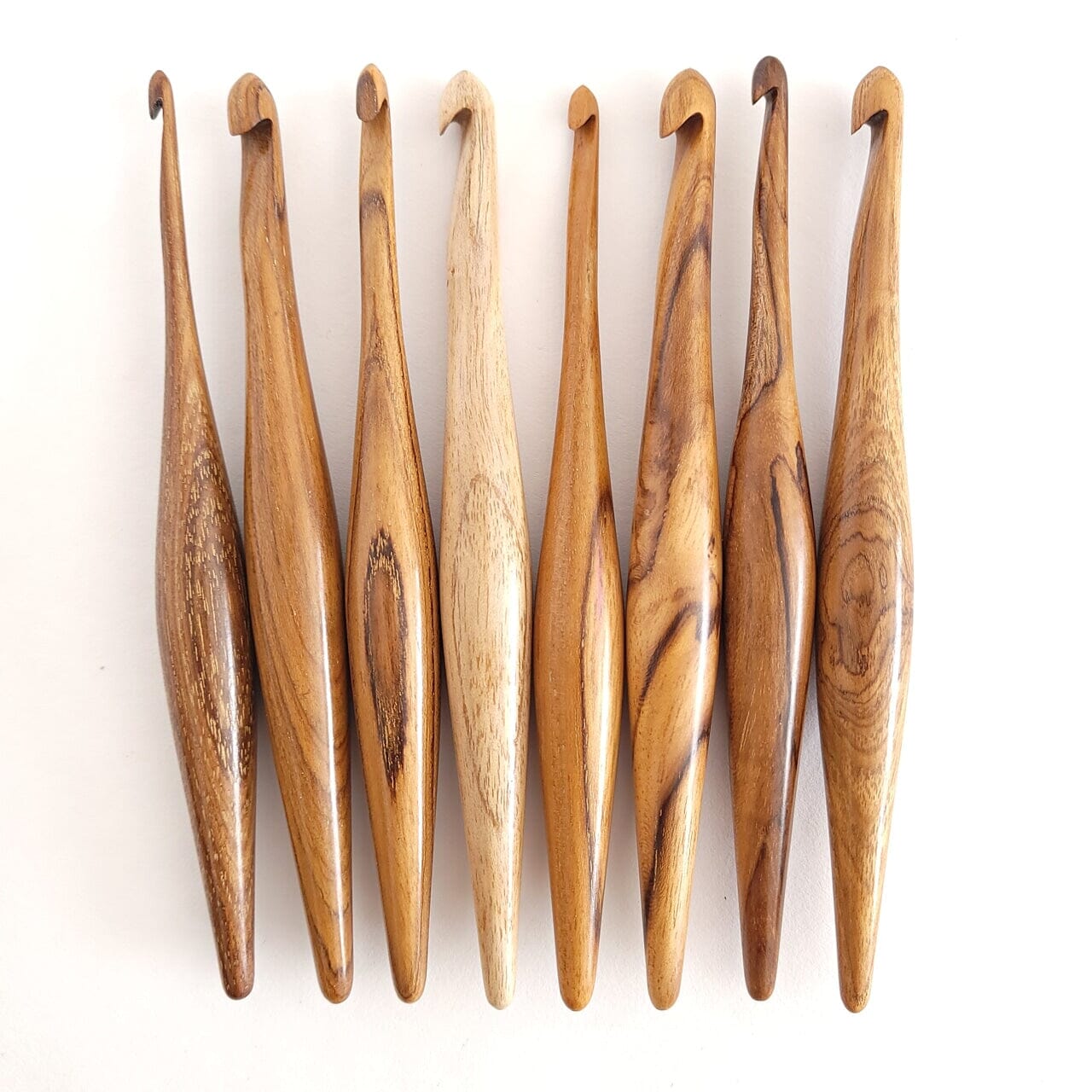 Teak Streamline Wood Crochet Hooks FurlsCrochet 3.75mm (F) 